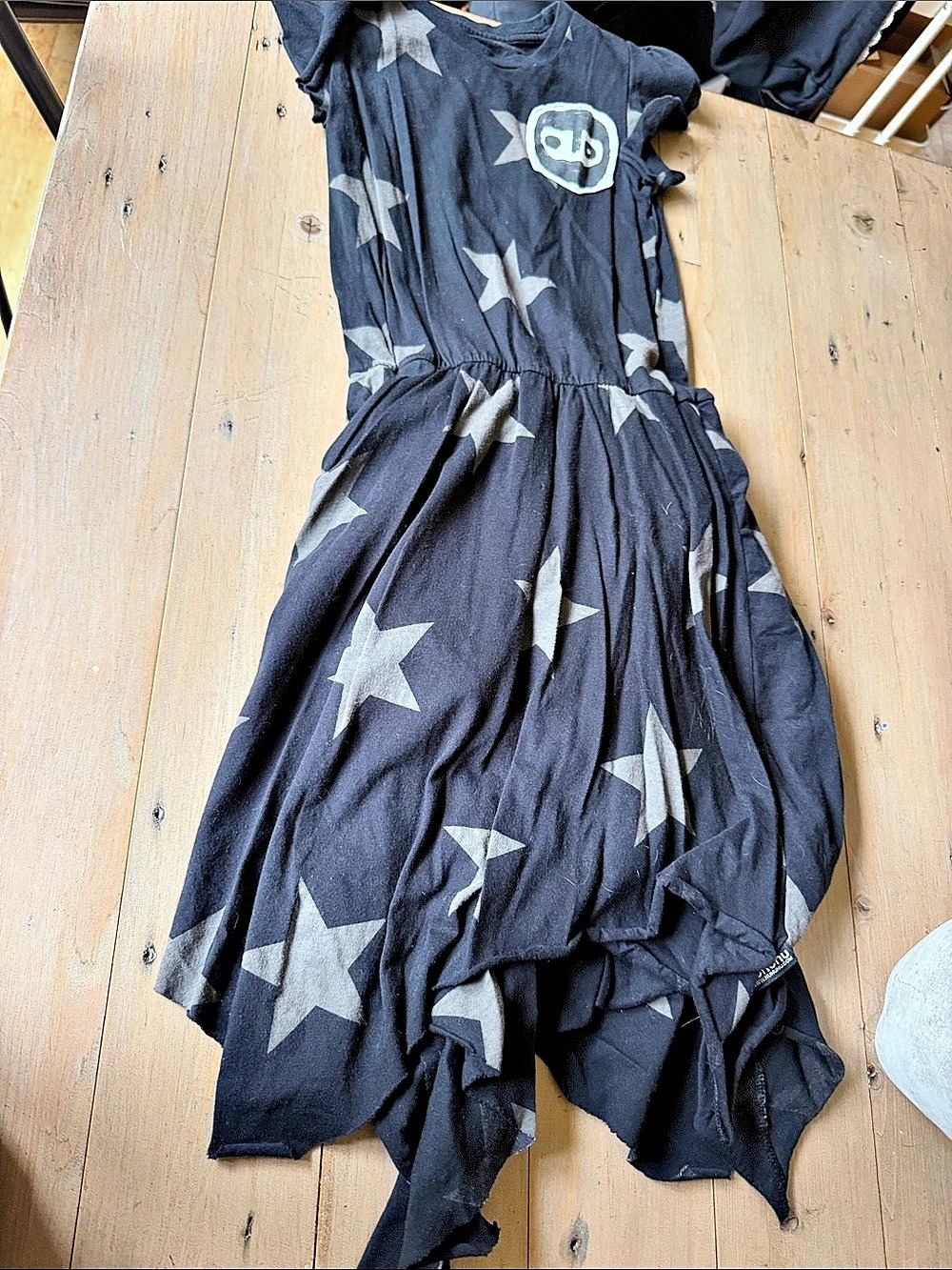 NUNUNU Star 360 Dress Girls' Star Print Size 6-7